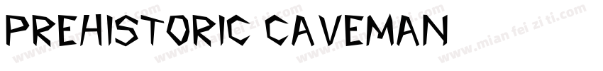 prehistoric caveman字体转换